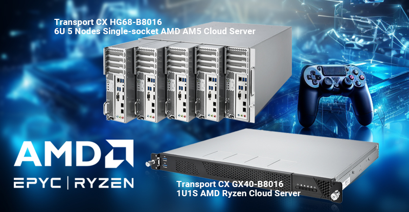 New AMD Ryzen servers introduced - HG68-B8016 and GX40-B8016