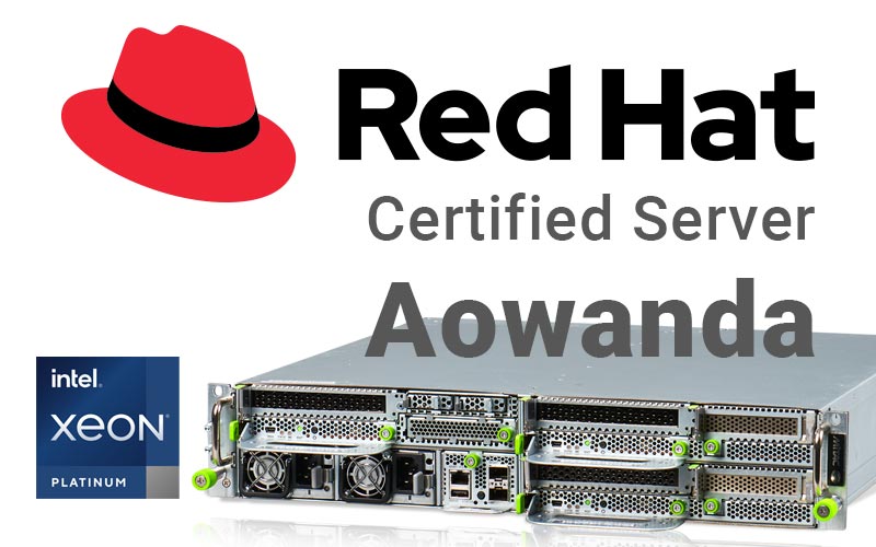 Red Hat Enterprise Linux 8.6 certification for MiTAC Aowanda