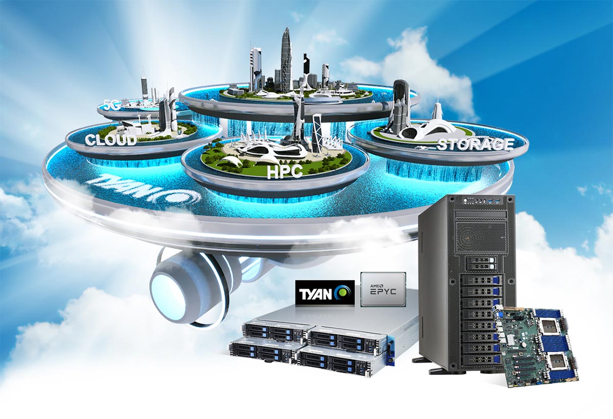 TYAN Highlights New AI, Cloud and Storage Server Platforms Powered by AMD EPYC™ 7003 Series Processors at the TYAN 2021 Online Exhibition